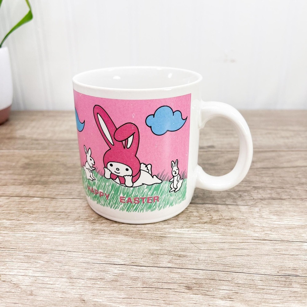 Vintage‎ Pink Sanrio My Melody Coffee Mug